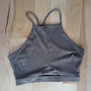 Kendall & Kylie Suede Top